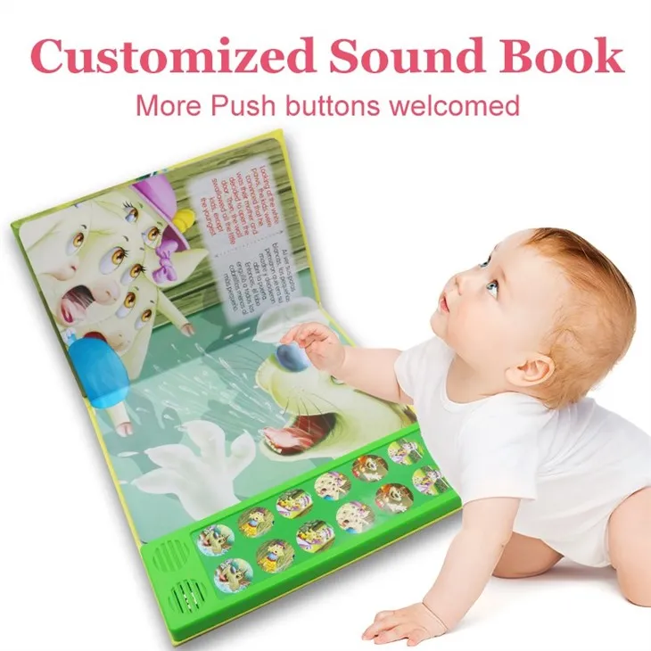12Buttons Sound Book With Customized Language China Factory Bulk