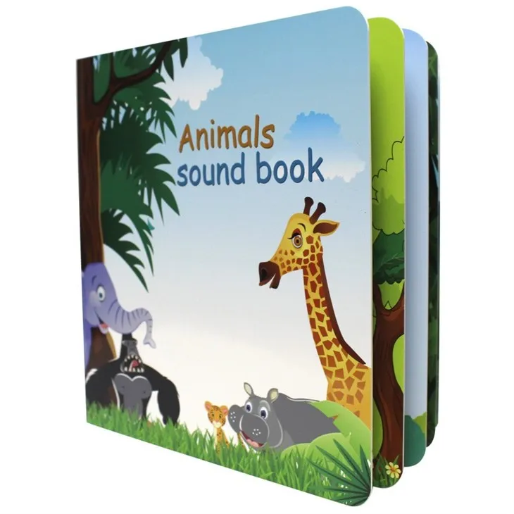 Noise Animal Sound Book For Kids First Learning Talking Toys