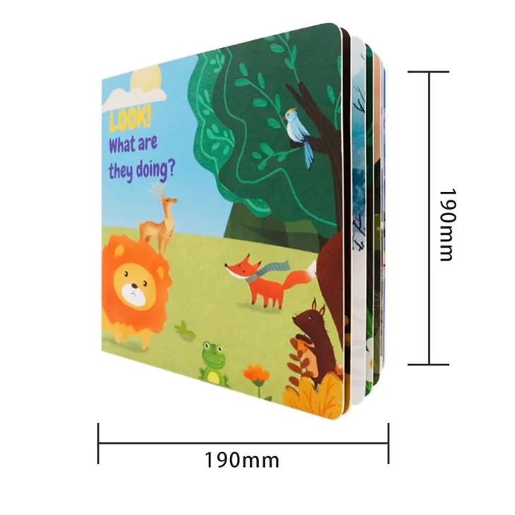 Smart Lion Animal World Touch And Sound Book For Children Learning