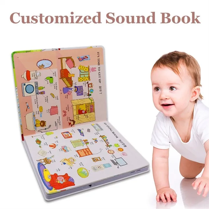More Buttons Finger Touch It English Sound Book For Kids Learning