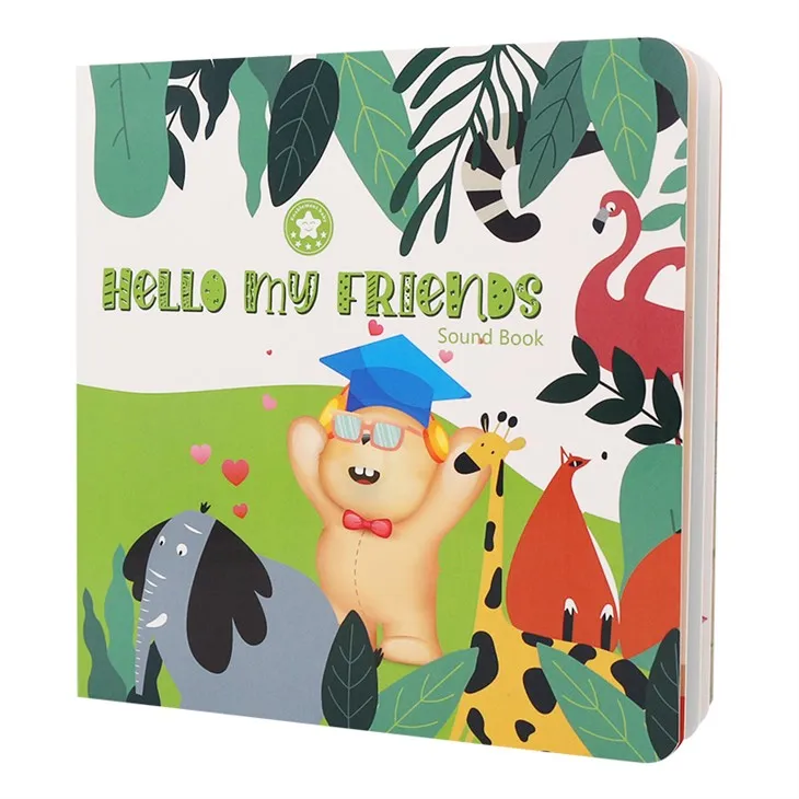 High-quality Funny Animal Printing Sound Book