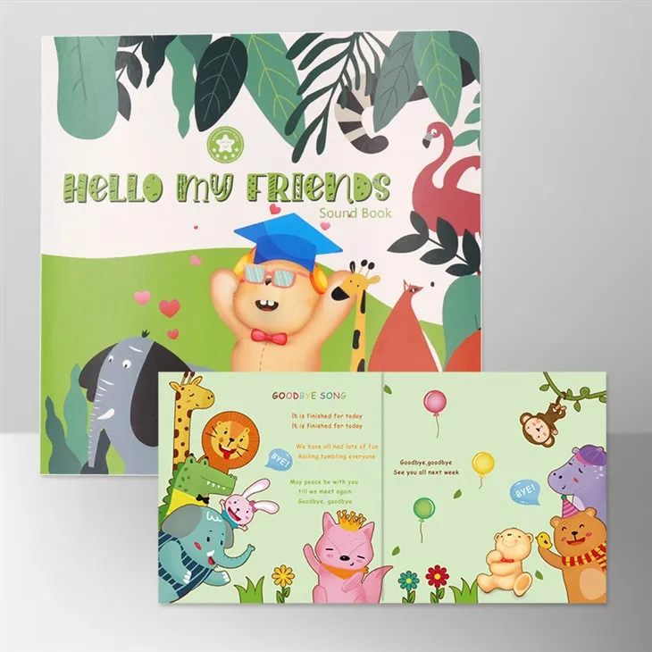 Self-Reading & Interactive Sound Book For 2years Toddlers
