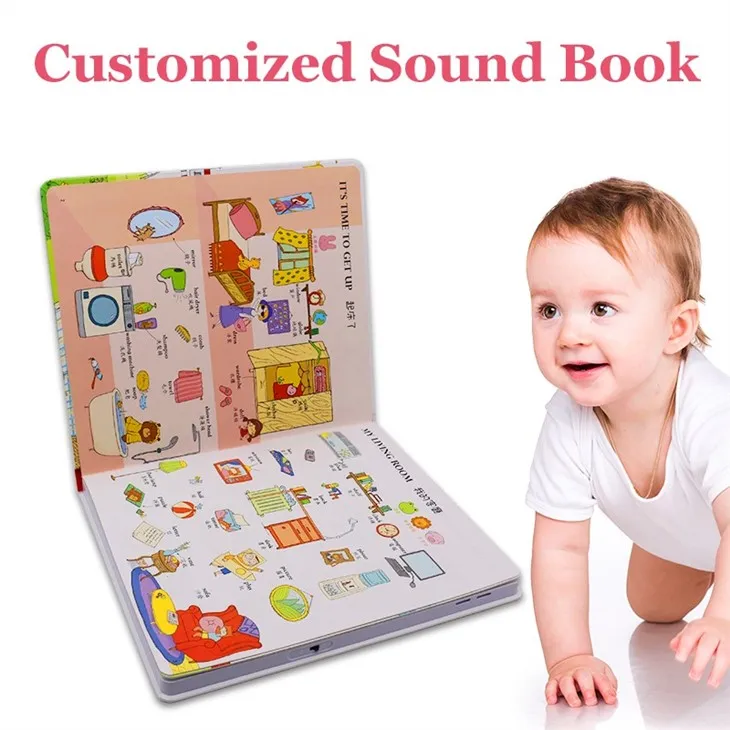 Baby Customized Touch To Sound Noisy Book